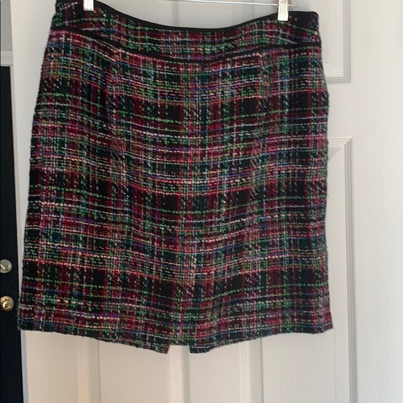 🌺TALBOTS Woman MULTICOLOR TWEED SKIRT🌺 - Picture 2 of 5
